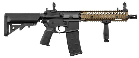 Lancer Tactical MK18 LT-18 Gen 2 Interceptor RIS Carbine AEG Rifle - Black/Tan-1