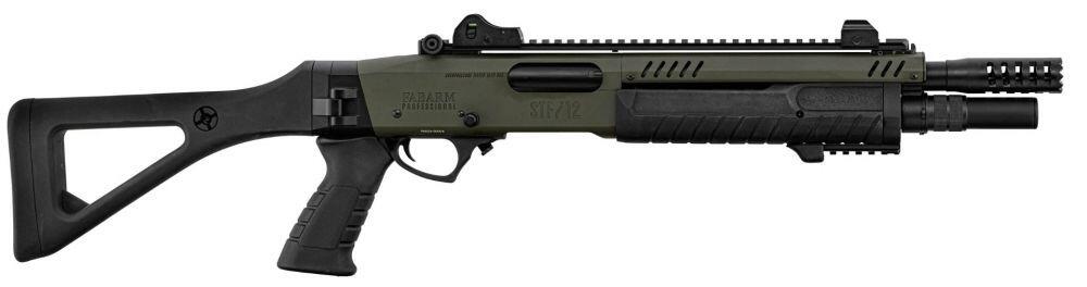 Fabarm STF12 11" Compact Pump Shotgun with Folding Stock-5