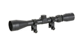 PCS Scope 3-9X40 with High Mounting Rings