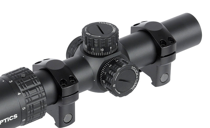 Vector Optics Scope Victoptics S6 1-6x24