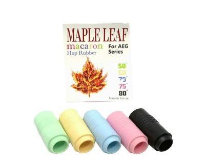 Maple Leaf Macaron 50' - 80' Hop-Up Rubber for AEG-0