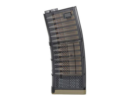 Cyma 190rd Lancer L5 AWM 300 Blackout Magazine FOR M4/AR15 - Clear [EMG]-0