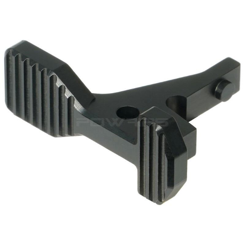 Maxx Model CNC Aluminium Enhanced Bolt Catch for MTW - Style B - Black-0