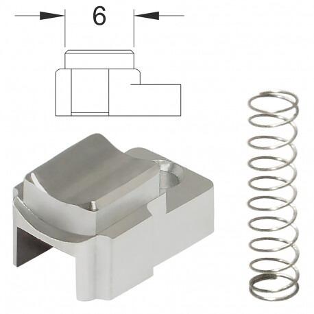 Maxx Model Hop-Up Chamber Hard Concave Nubs-1