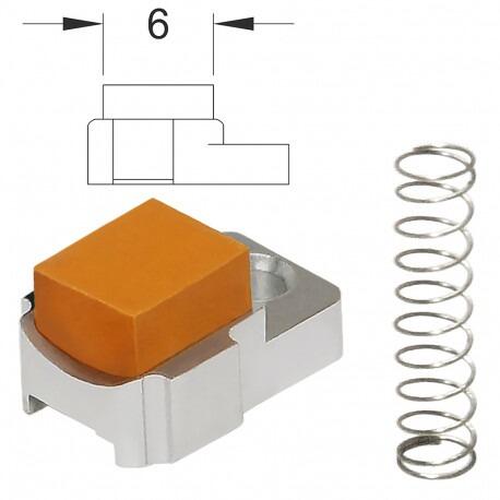 Maxx Model Hop-Up Chamber Soft Flat Nubs-1