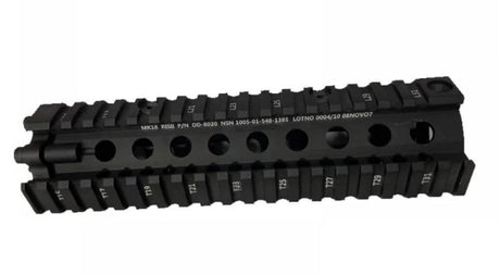 MK18 Style Rail System for M4 AEG Black (9.5")-0