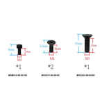 LCT ZRK RIS Rail Slanted Foregrip - 73mm