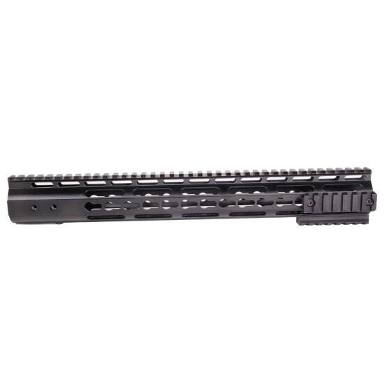 Nuprol Bocca: V2 M-Lok/Keymod Hybrid Handguard - Black-3