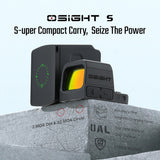 Osight S 2 MOA Dot & 32 MOA Circle with OAL Material - OD Green