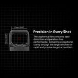 Osight S 2 MOA Dot & 32 MOA Circle with OAL Material - OD Green