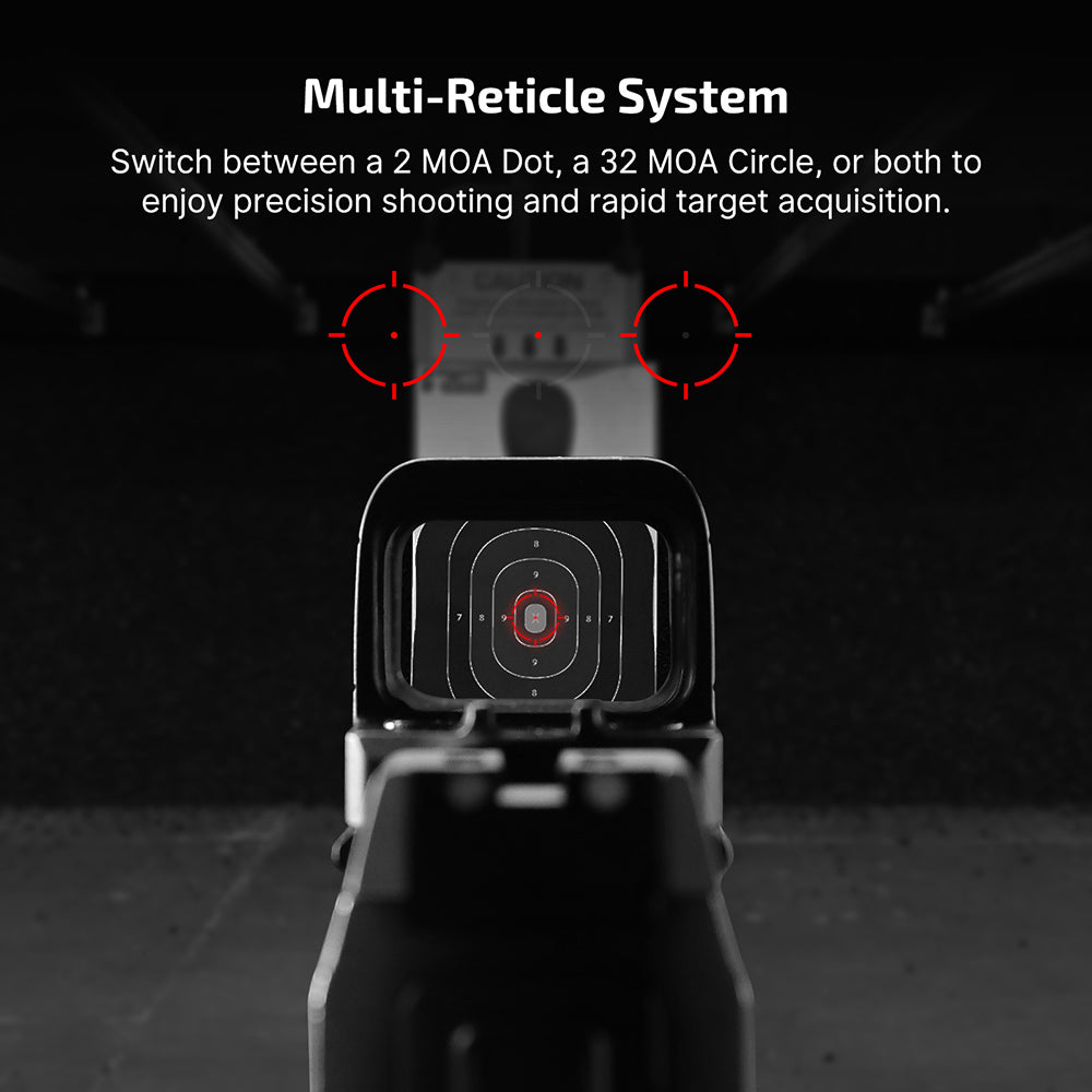 Osight S 2 MOA Dot & 32 MOA Circle with OAL Material - OD Green