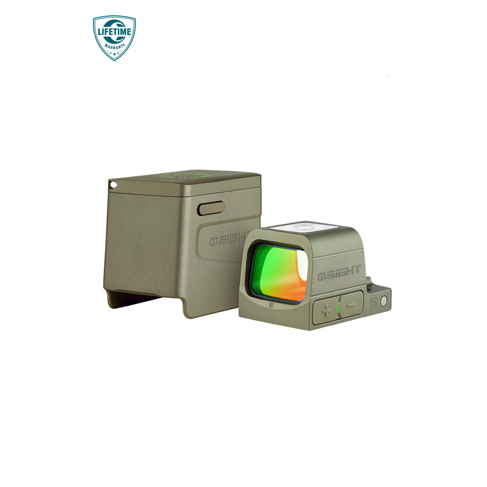 Osight S 2 MOA Dot & 32 MOA Circle with OAL Material - OD Green