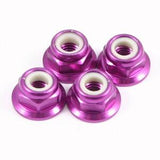 Fastrax M4 Aluminium Locknuts - Flanged-3