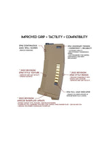 PTS 150rd Enhanced Polymer Magazine Gen2 (EPM AEG) - FDE