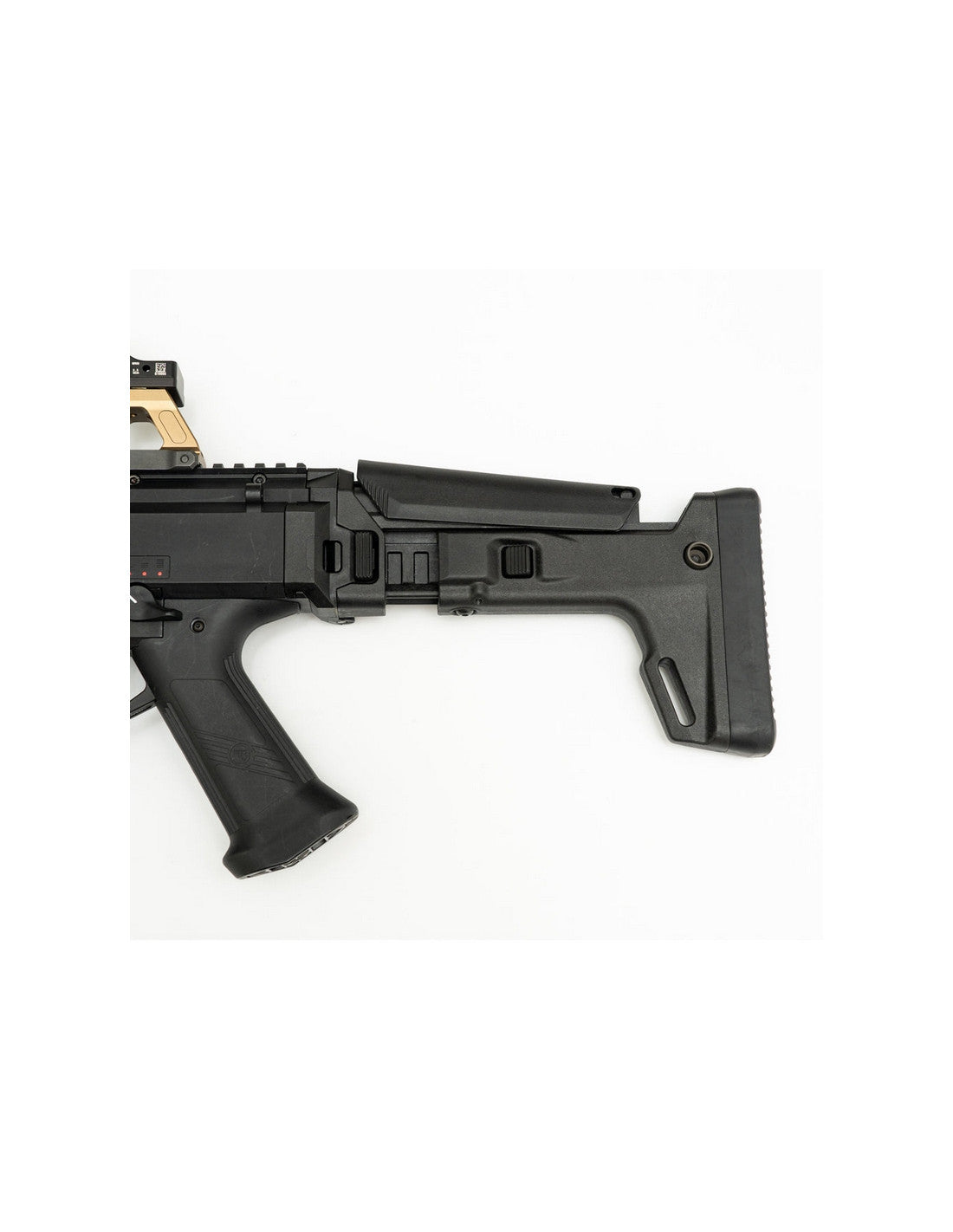 PTS Enhanced Polymer E9 Masada Stock for ASG CZ Scorpion - Black
