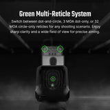 Osight C Open Reflex Optic with Replaceable Side-Loading Battery