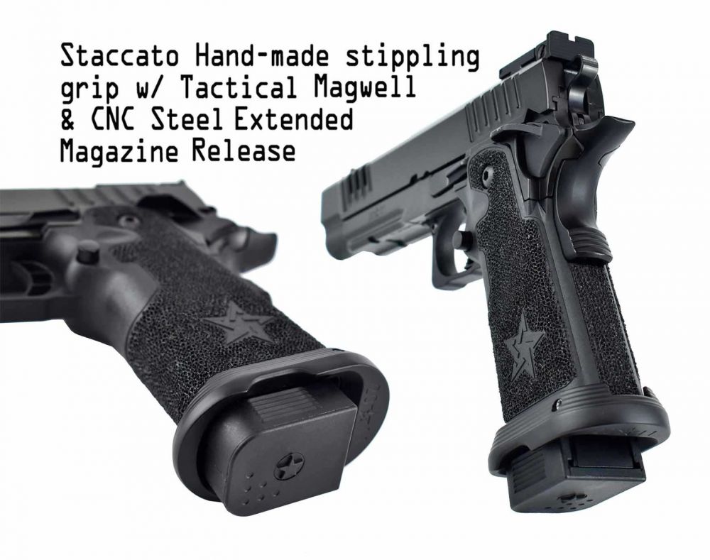 Army Armament R611A Staccato XL 2011 T8 Pistol  - Black