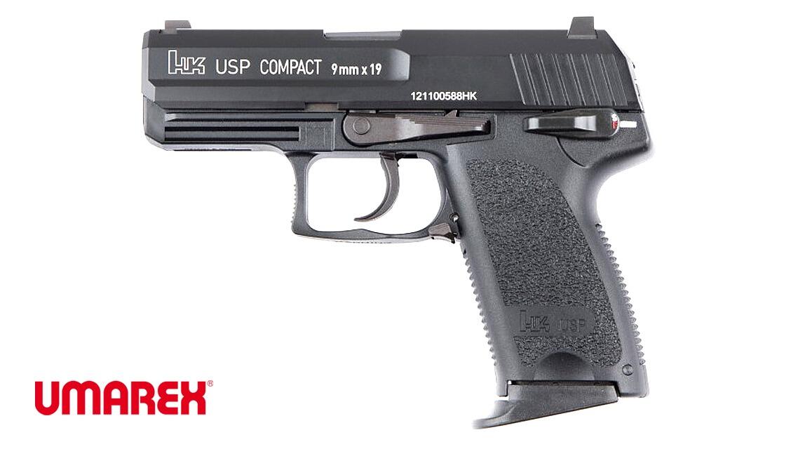 Umarex H&K USP Compact GBB Pistol - Black-1