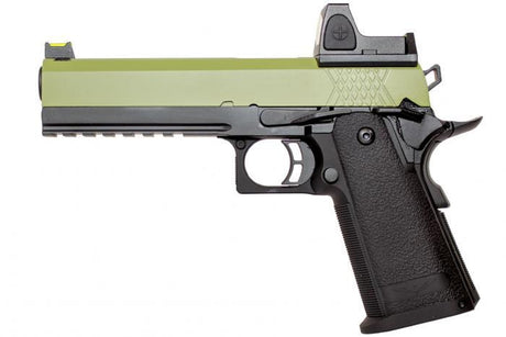 Raven Hi-Capa 5.1 + BDS - Black/Green-0