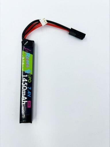 Rebel 7.4V 1450Mah 20C Lipo - Stick-1