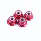 Fastrax M4 Aluminium Locknuts - Flanged-1