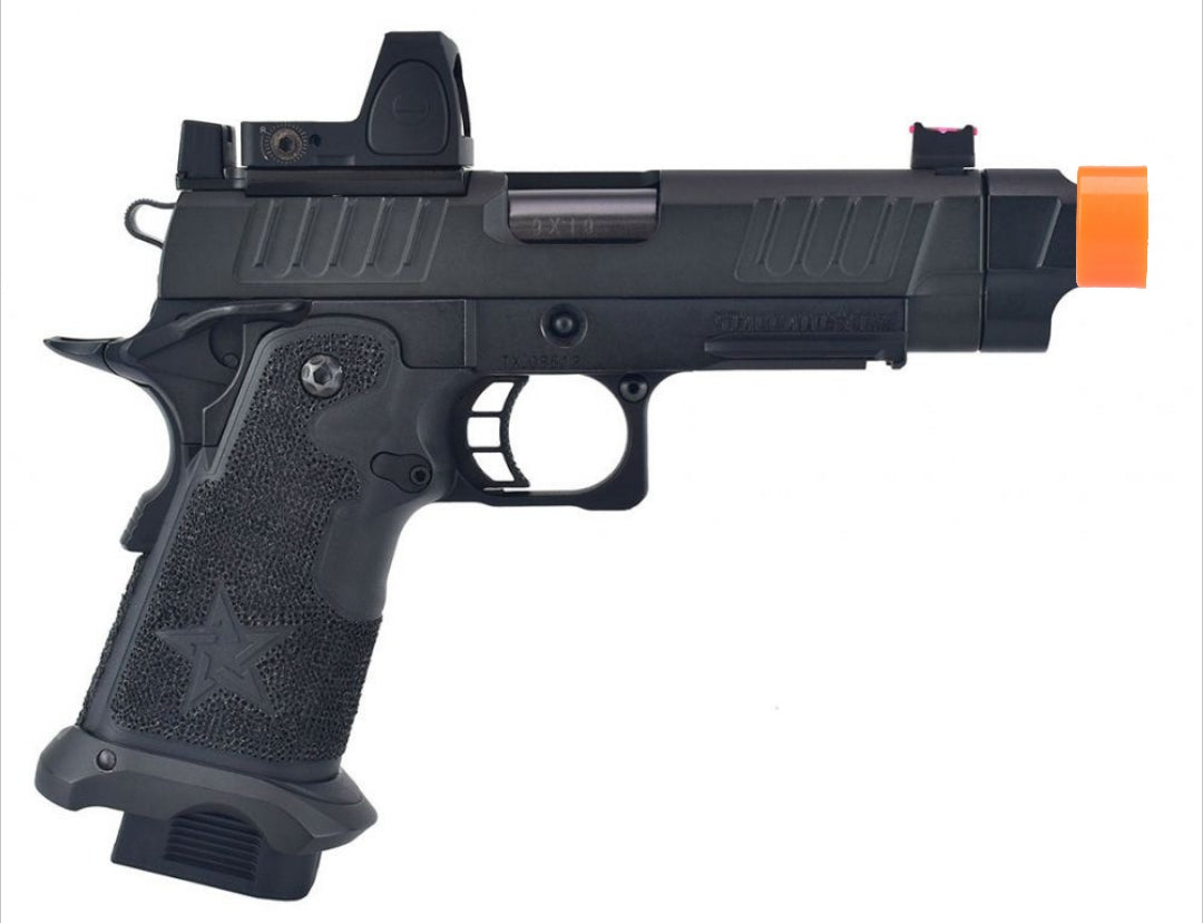 Army Armament R612-4A Staccato 2011 C2 Comp SOC T8 Pistol  - Black