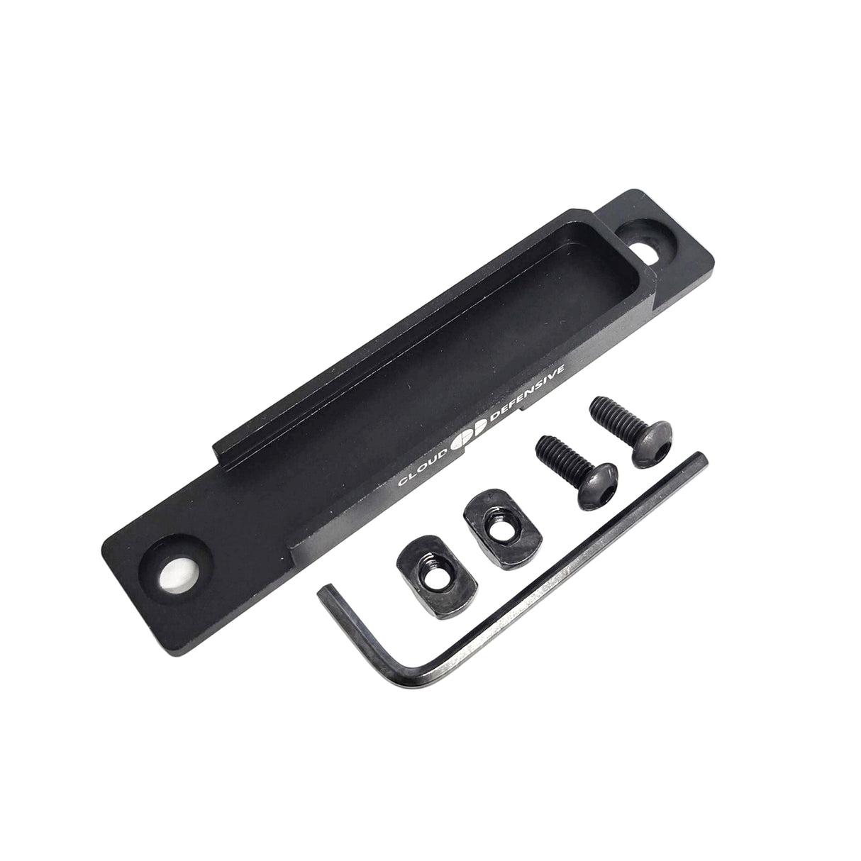 Wadsn M-Lok & Keymod CNC Aluminium Mount For Pressure Pad - Black