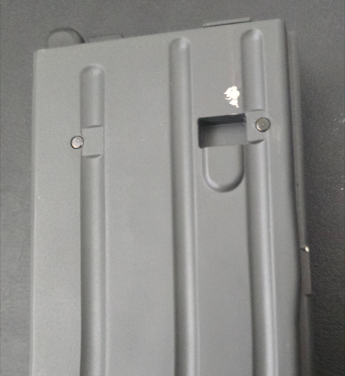 Double Eagle 35rd Green Gas Magazine For DE MWS - Black *LIGHT MARKS*