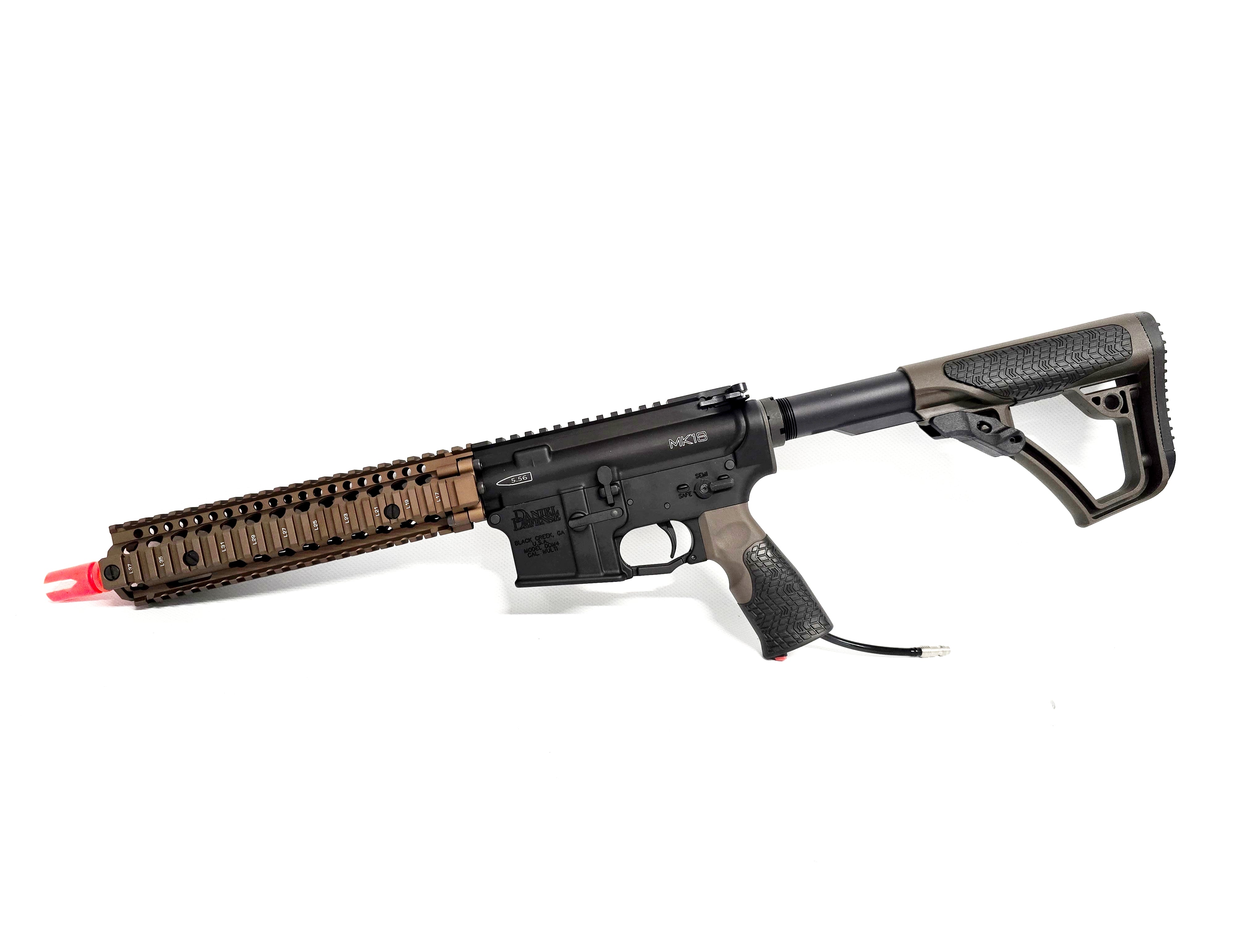 DANIEL DEFENSE M4A1 MK18 RIS2 12.5 FDE レプリカ ハンドガード VFC
