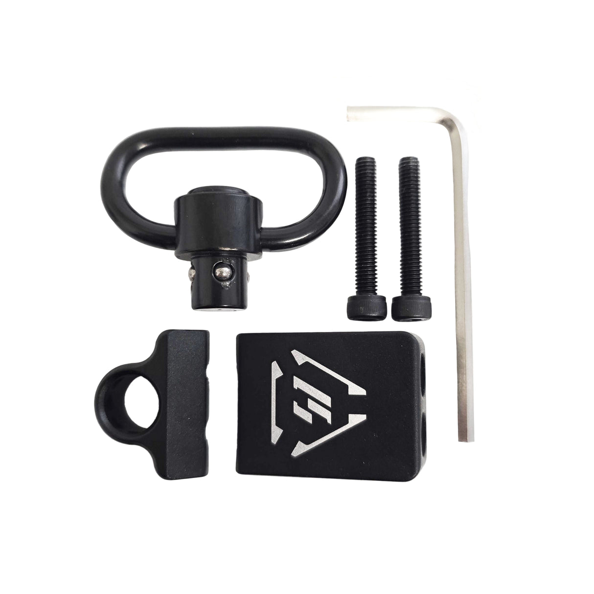 M-etal 45 Offset 1913 Rail QD Rotation Limited Sling Mount