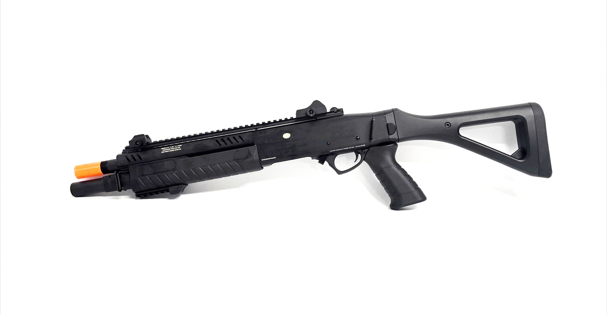 Fabarm STF12 11" Compact Pump Shotgun with Folding Stock - Black