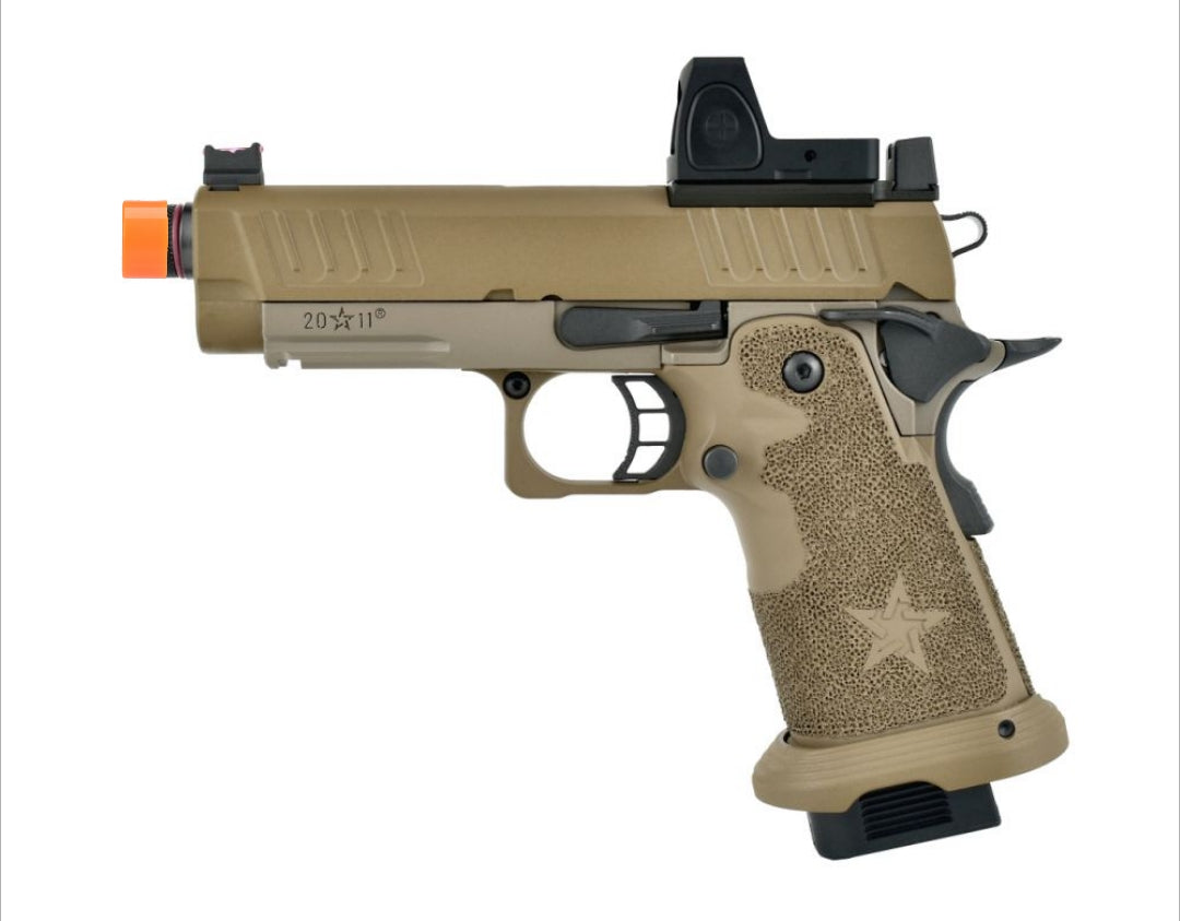 Army Armament R612-5A Staccato 2011 C2 Compact T8 Pistol  - Tan