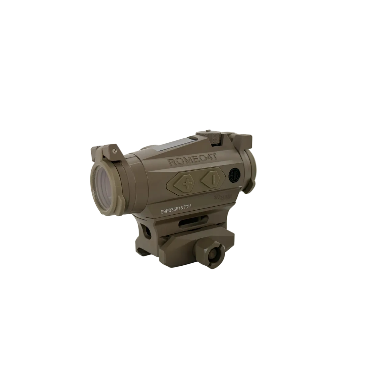 Evolution Gear ROMEO 4T Solar Red Dot Sight with 1.41'' Mount - FDE