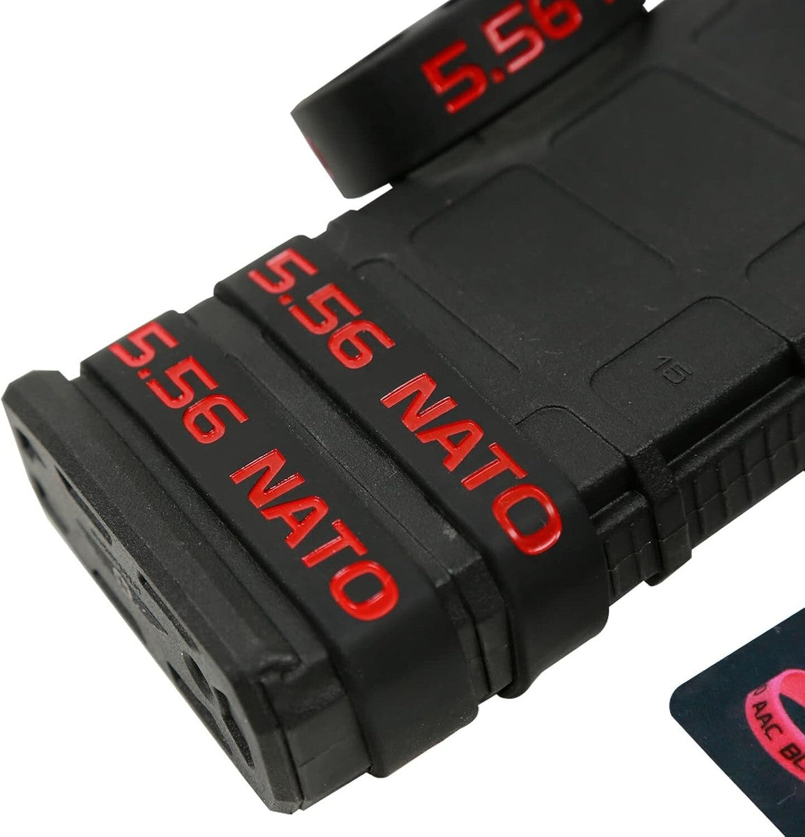 6 Pack Magazine Bands - 5.56 Nato Black