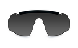 Wiley X Saber Advanced - Matte Black Frame - Grey/Light Rust Shields (2 Lenses)-2