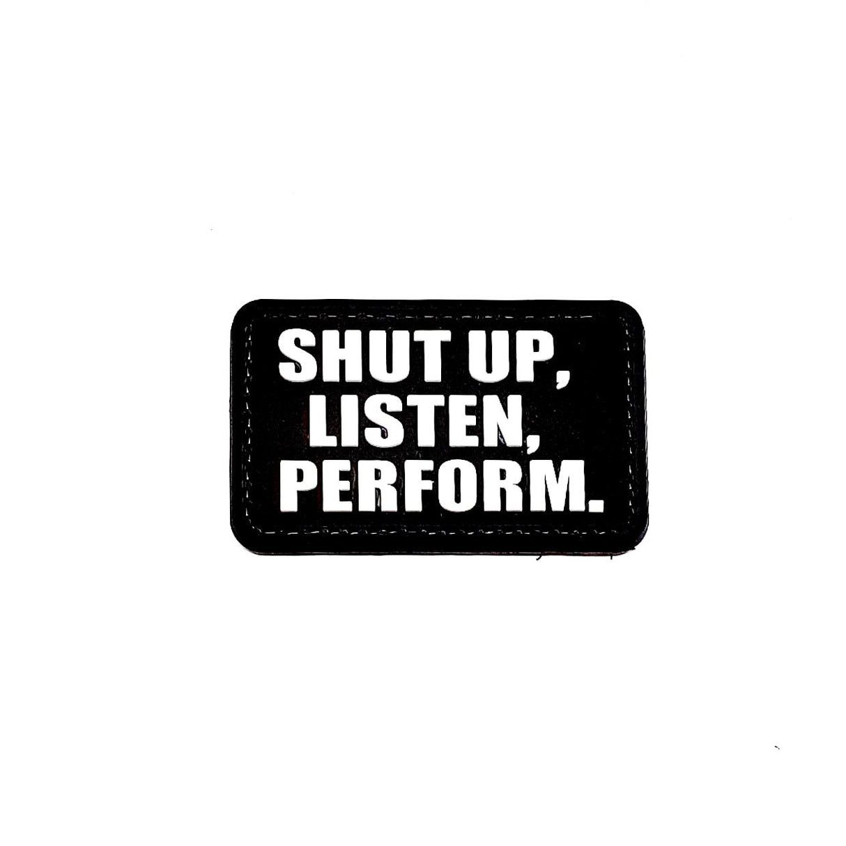 Shut Up, Listen, Perform-0