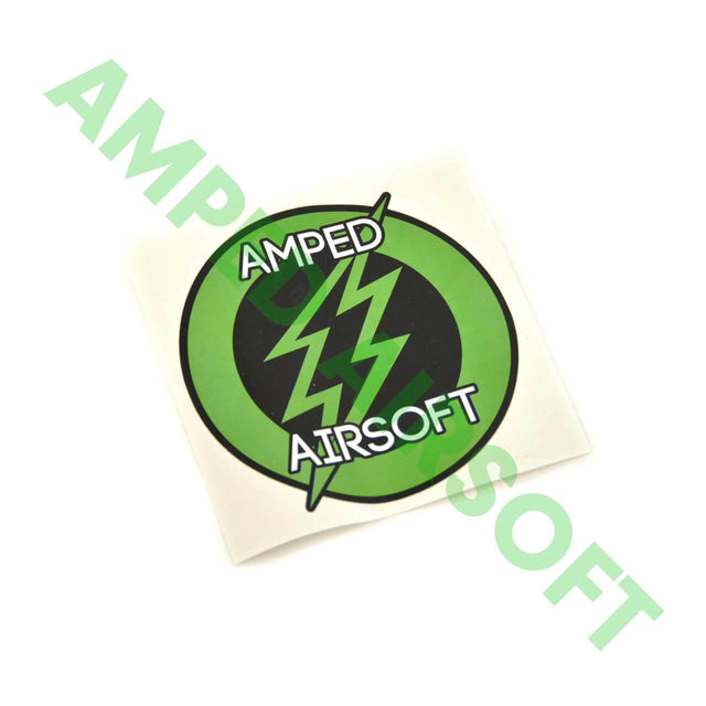 Amped Airsoft Logo Sticker-0