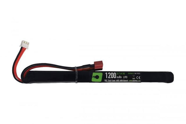 Nuprol Power 1200Mah Lipo 7.4V 20C Slim Stick - Deans-0