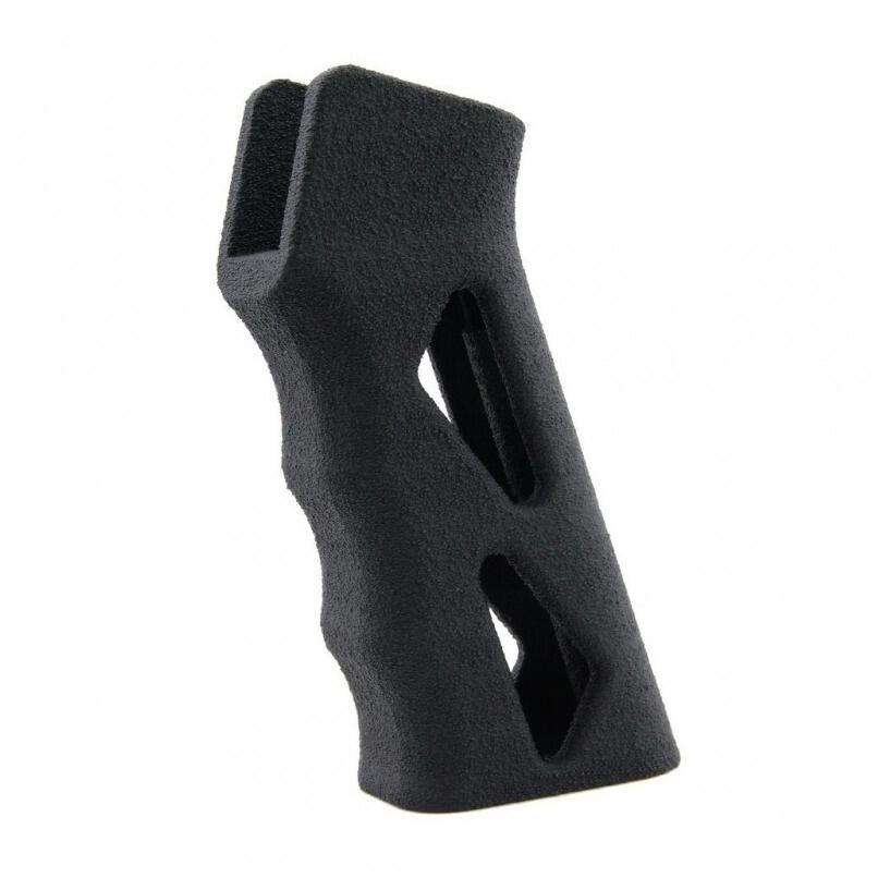 3D6 HPA Grip for M4 Skeleton Stippling - Black-0