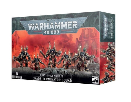 Chaos Space Marines - Chaos Terminator Squad-1