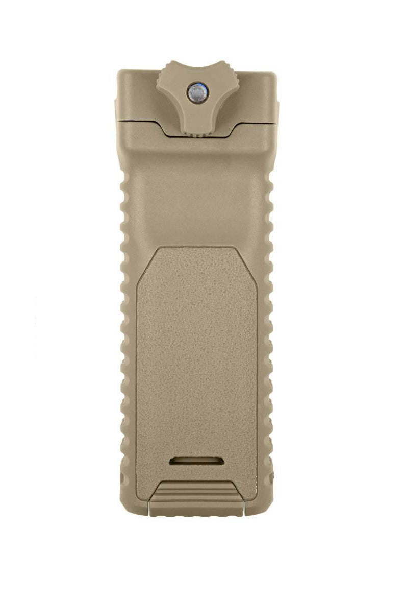 Strike Style Picatinny Bipod Grip - FDE