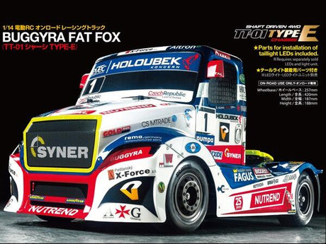 Tamiya Buggyra Fat Fox (Freightliner) - TT-01E-6