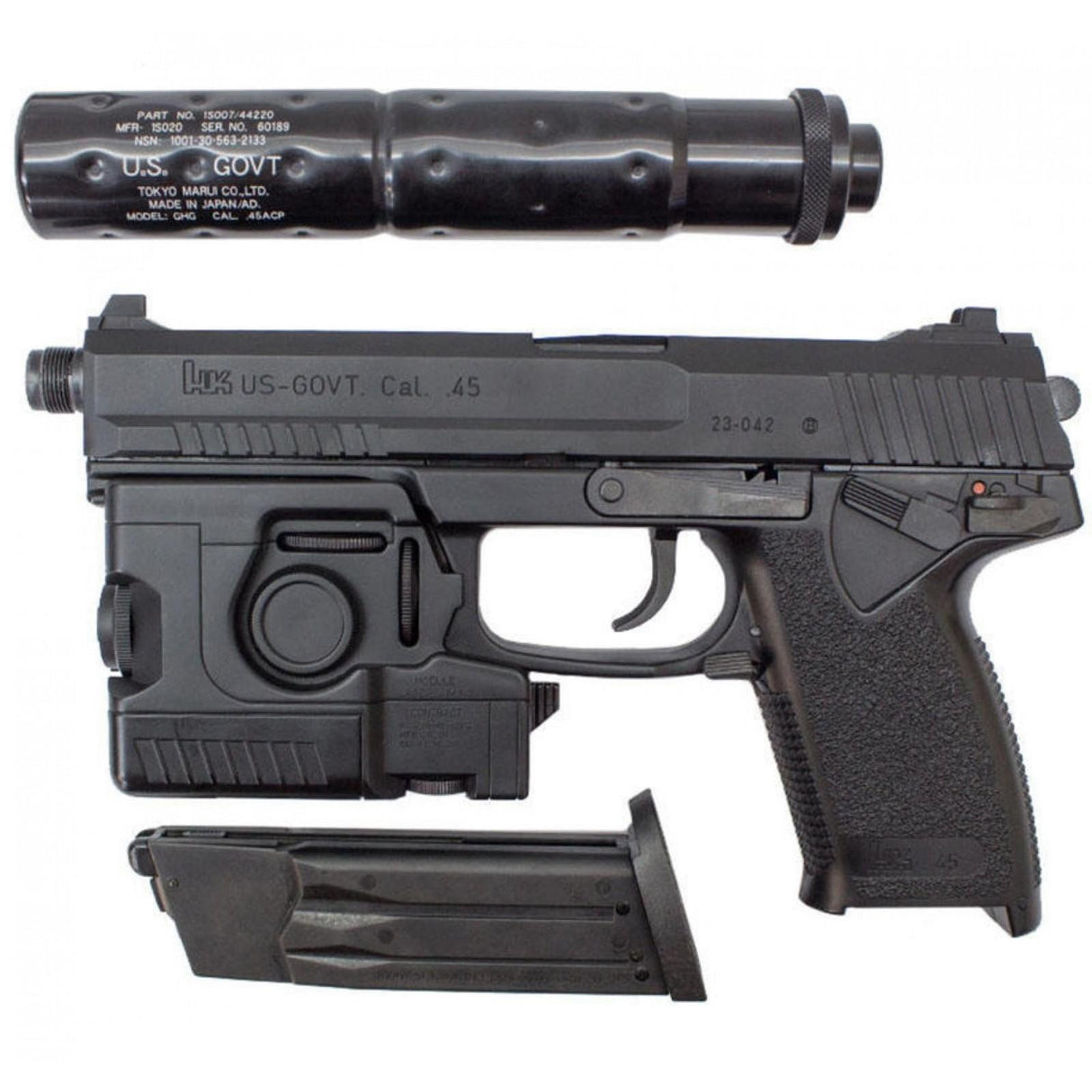 Tokyo Marui MK23 Socom - Black-2