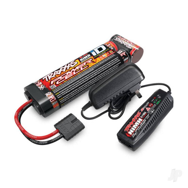 Traxxas 7-Cell Flat + NiMH Charger Completer Pack-0