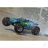 Traxxas Rustler 4X4 VXL 1/10 4WD RTR Brushless Electric Stadium Truck - Green (+ TQi 2-ch, TSM, VXL-3s, Velineon 3500Kv)-7