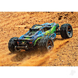 Traxxas Rustler 4X4 VXL 1/10 4WD RTR Brushless Electric Stadium Truck - Green (+ TQi 2-ch, TSM, VXL-3s, Velineon 3500Kv)-8