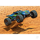 Traxxas Rustler 4X4 VXL 1/10 4WD RTR Brushless Electric Stadium Truck - Green (+ TQi 2-ch, TSM, VXL-3s, Velineon 3500Kv)-9