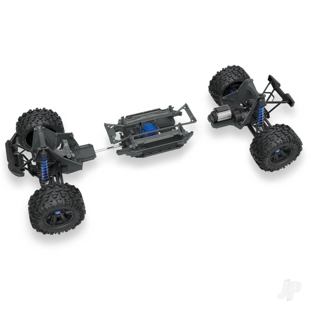 Traxxas X-Maxx 1/7 4X4 Brushless Electric Monster Truck - RedX (+ TQi 2-ch, TSM, VXL-8s, Velineon 1200Kv)-12