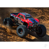 Traxxas X-Maxx 1/7 4X4 Brushless Electric Monster Truck - RedX (+ TQi 2-ch, TSM, VXL-8s, Velineon 1200Kv)-3