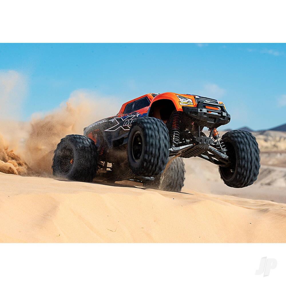 Traxxas X-Maxx 1/7 4X4 Brushless Electric Monster Truck - RedX (+ TQi 2-ch, TSM, VXL-8s, Velineon 1200Kv)-7